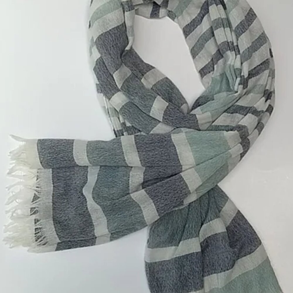 Blue & Green Scarf